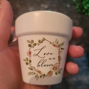 Clay pots - 36 Mini Clay Succulent Pots 2.5 inches